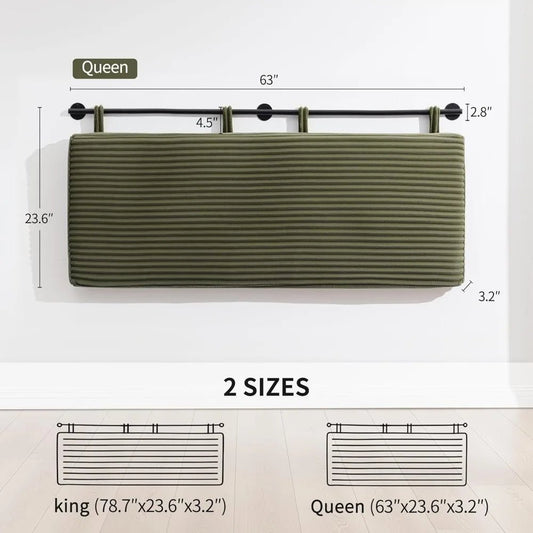 Upholstered Bed Head Board - DailyBasicNeeds.com