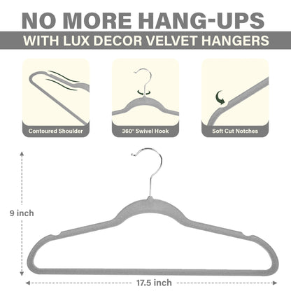Velvet Hangers 30/50 Pack - DailyBasicNeeds.com