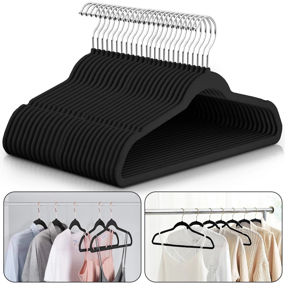 Velvet Hangers 30/50 Pack - DailyBasicNeeds.com
