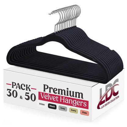 Velvet Hangers 30/50 Pack - DailyBasicNeeds.com