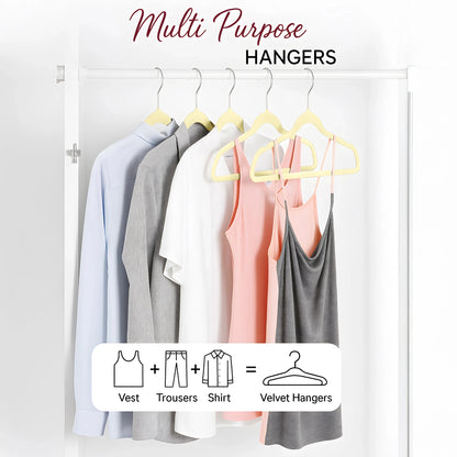 Velvet Hangers 30/50 Pack - DailyBasicNeeds.com
