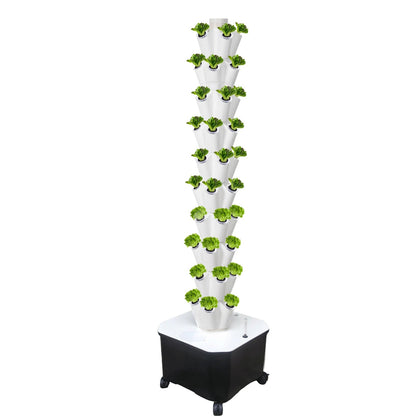 Vertical Hydroponic Garden System - DailyBasicNeeds.com