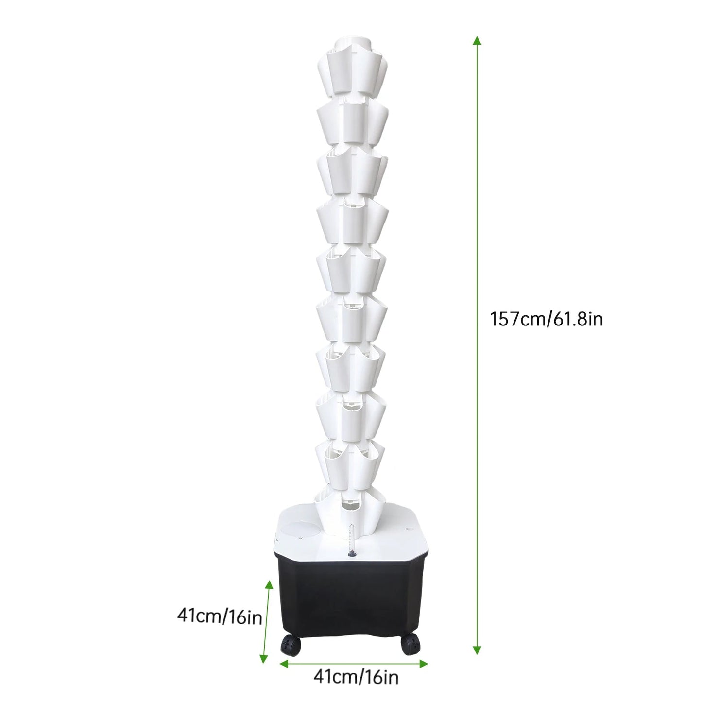 Vertical Hydroponic Garden System - DailyBasicNeeds.com