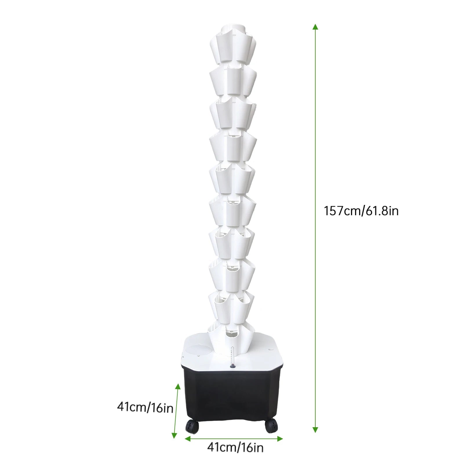 Vertical Hydroponic Garden System - DailyBasicNeeds.com