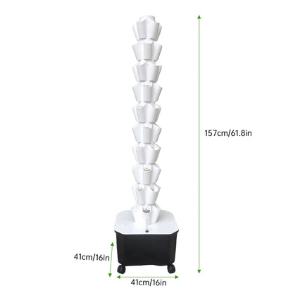 Vertical Hydroponic Garden System - DailyBasicNeeds.com