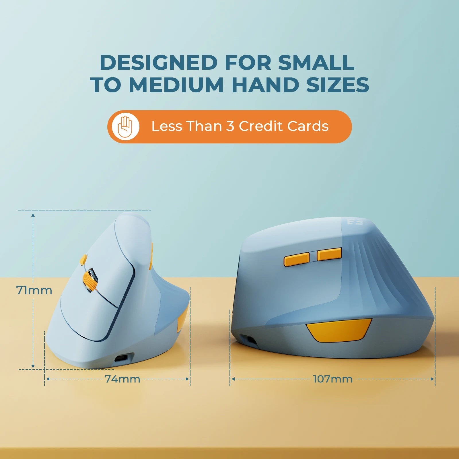 Vertical Wireless Ergonomic Mouse - DailyBasicNeeds.com