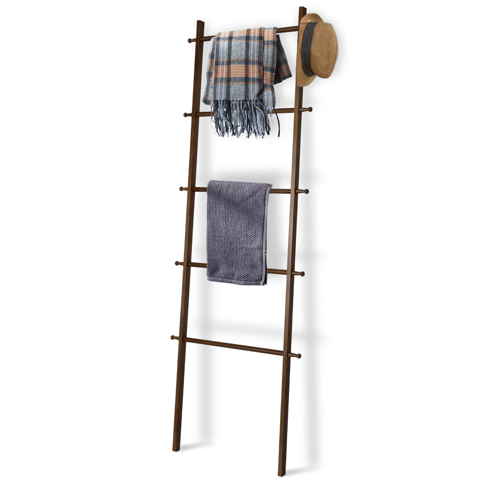 Wall Leaning Ladder Rack - DailyBasicNeeds.com