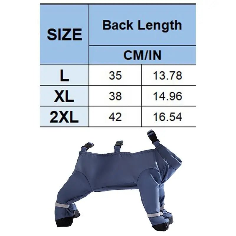 Waterproof Dog Boots With Suspenders - DailyBasicNeeds.com