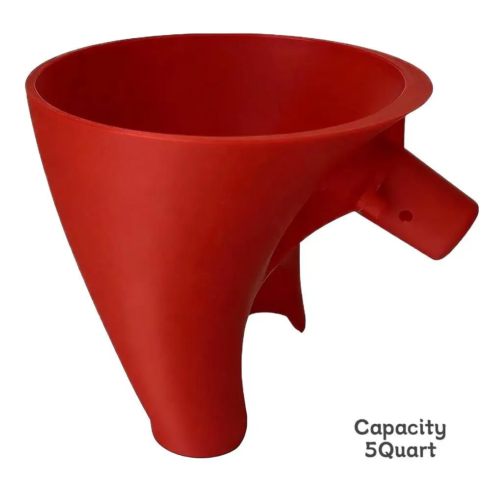 Wide Mouth Flour Funnel for 5Quart Stand Mixer - DailyBasicNeeds.com