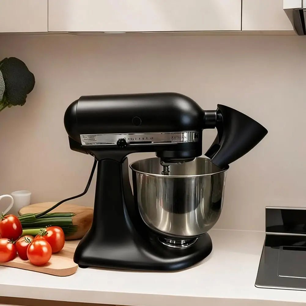 Wide Mouth Flour Funnel for 5Quart Stand Mixer - DailyBasicNeeds.com