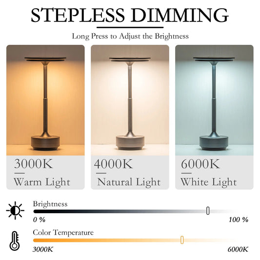 Wireless LED Touch Lamp - DailyBasicNeeds.com