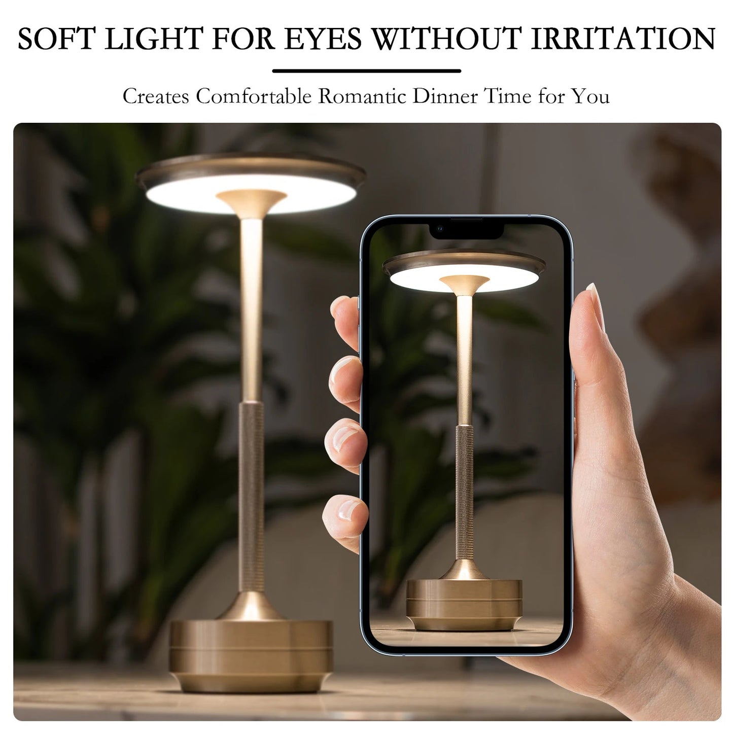 Wireless LED Touch Lamp - DailyBasicNeeds.com