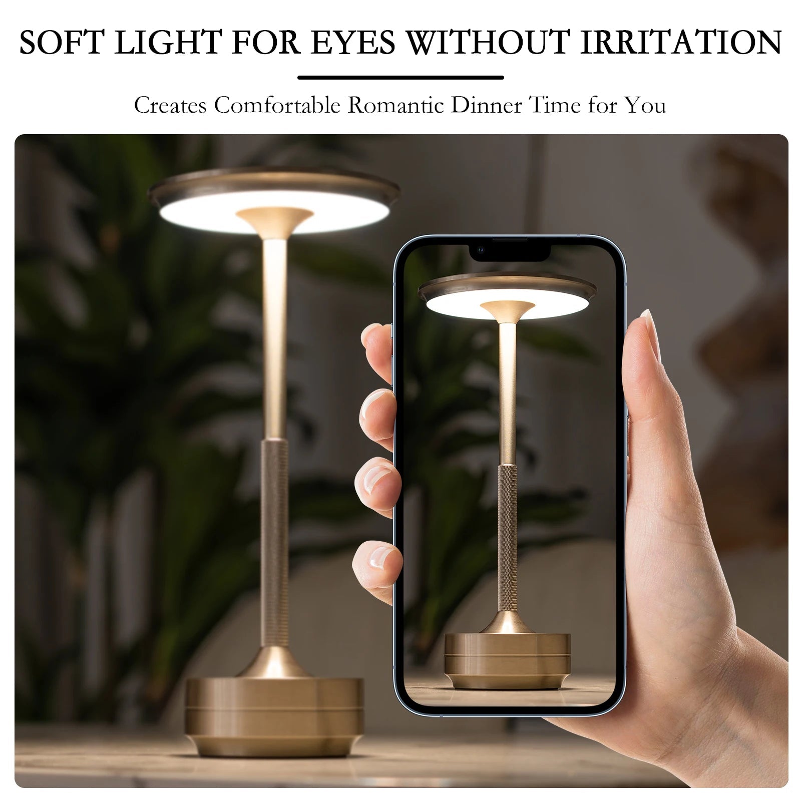 Wireless LED Touch Lamp - DailyBasicNeeds.com