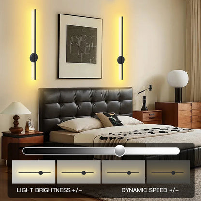 Wireless LED Wall Sconce with Remote Control – Battery Operated Dimmable Wall Light for Bedroom, Hallway & Living Room (1PCS) - DailyBasicNeeds.com