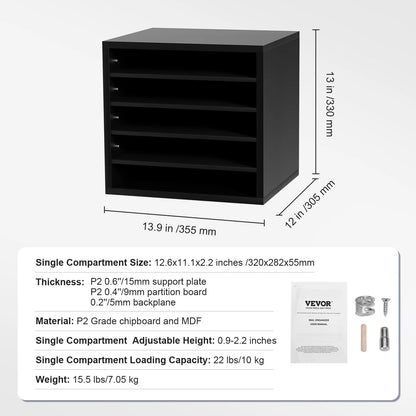 Wood Literature Organizer Cabinet - DailyBasicNeeds.com