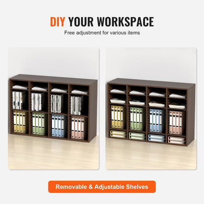 Wood Literature Organizer Cabinet - DailyBasicNeeds.com