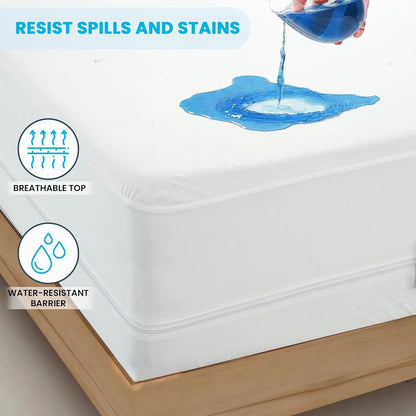 Zippered Mattress Cover - DailyBasicNeeds.com