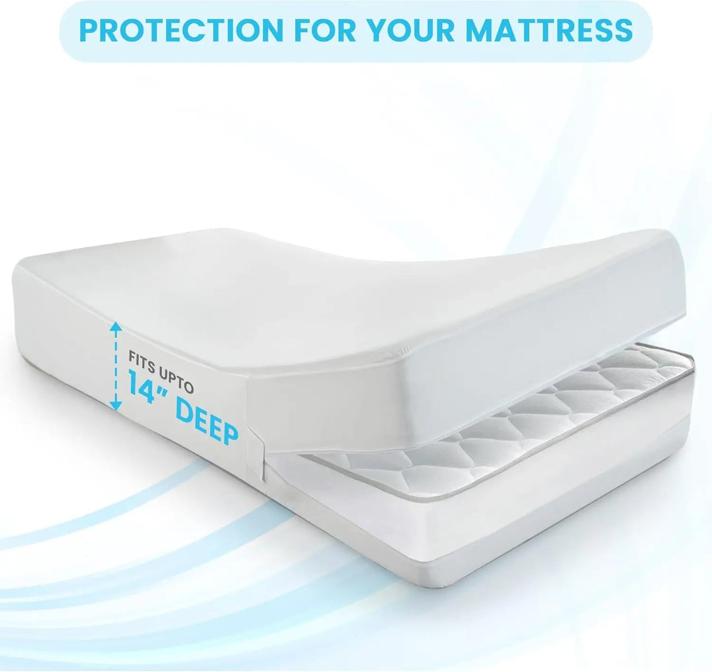 Zippered Mattress Cover - DailyBasicNeeds.com