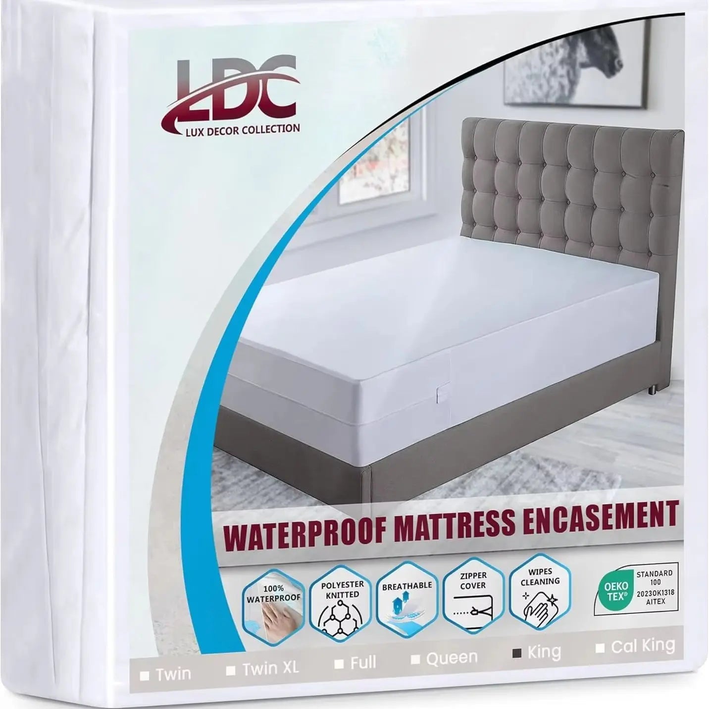 Zippered Mattress Cover - DailyBasicNeeds.com