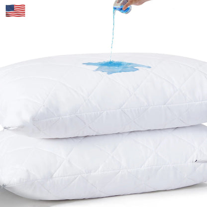 Zippered Pillow Protector - DailyBasicNeeds.com